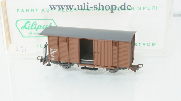 Liliput H0e 914 Güterwagen Gleichstrom Galeriebild - zum Vergrößern bitte auf das Bild klicken