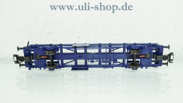 Märklin H0 47672 Güterwagen Behältertragwagen "Märklin Magazin" Jahreswagen 1996 neuwertig Wechselstrom OVP