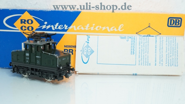 Roco H0 4128A E-Lok Gleichstrom analog Galeriebild - zum Vergrößern bitte auf das Bild klicken