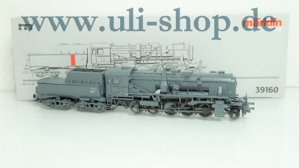 Märklin H0 39160 Dampflok Wechselstrom digital Galeriebild - zum Vergrößern bitte auf das Bild klicken