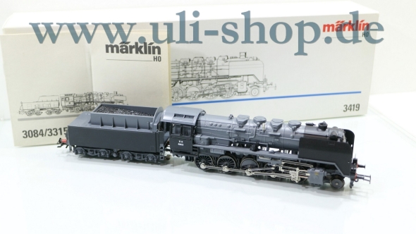Märklin H0 3419 Dampflok Wechselstrom analog Galeriebild - zum Vergrößern bitte auf das Bild klicken