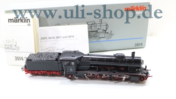 Märklin H0 3614 Dampflok Wechselstrom digital Galeriebild - zum Vergrößern bitte auf das Bild klicken