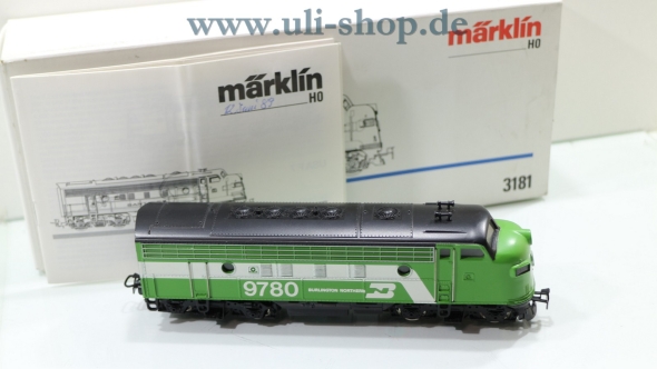 Märklin H0 3181 Diesellok Wechselstrom analog Galeriebild - zum Vergrößern bitte auf das Bild klicken