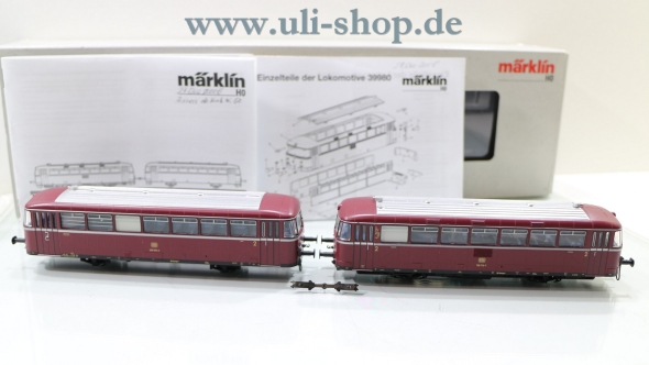 Märklin H0 39980 Triebwagen Wechselstrom digital mfx Sound Galeriebild - zum Vergrößern bitte auf das Bild klicken