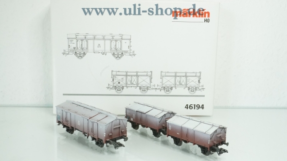 Märklin H0 46194 Wagenpackung Wechselstrom Galeriebild - zum Vergrößern bitte auf das Bild klicken