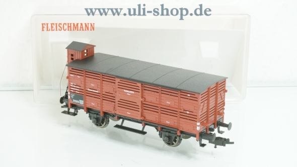 Fleischmann H0 5366K Güterwagen Gleichstrom Galeriebild - zum Vergrößern bitte auf das Bild klicken