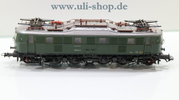 Märklin H0 3767 E-Lok Br. 118 034-8 der DB grün voll funktionsfähig wenig bespielt Wechselstrom digital OVP