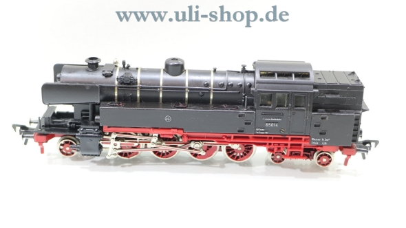 Fleischmann H0 1324 Dampflok Br. 65 014 der DB voll funktionsfähig wenig bespielt Gleichstrom analog OVP