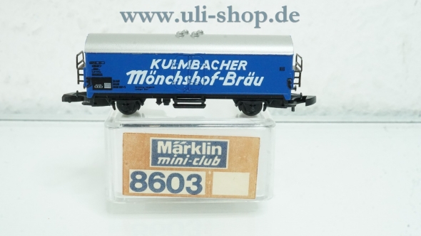 Märklin mini-club Z 8603 Güterwagen Gleichstrom Galeriebild - zum Vergrößern bitte auf das Bild klicken