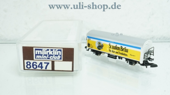 Märklin mini-club Z 8647 Güterwagen Gleichstrom Galeriebild - zum Vergrößern bitte auf das Bild klicken