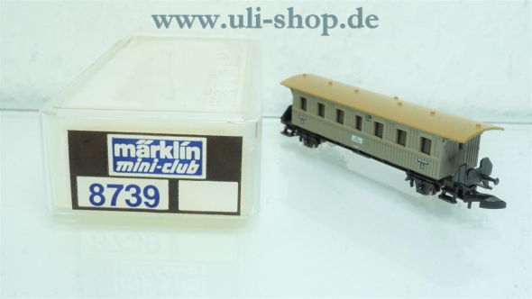 Märklin mini-club Z 8739 Personenwagen Gleichstrom Galeriebild - zum Vergrößern bitte auf das Bild klicken