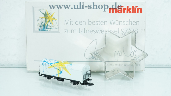 Märklin mini-club Z 8600 1997 90 Güterwagen Gleichstrom Galeriebild - zum Vergrößern bitte auf das Bild klicken