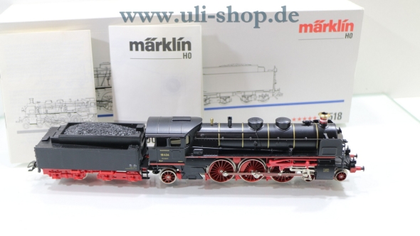 Märklin H0 3518 Dampflok Wechselstrom analog Galeriebild - zum Vergrößern bitte auf das Bild klicken