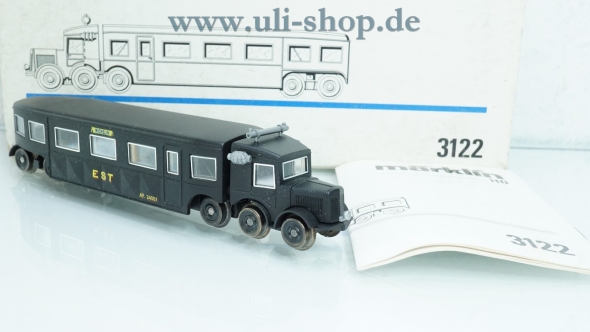 Märklin H0 3122 Triebwagen Wechselstrom analog Galeriebild - zum Vergrößern bitte auf das Bild klicken