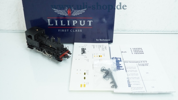 Liliput H0 L103300 Dampflok Gleichstrom analog Galeriebild - zum Vergrößern bitte auf das Bild klicken