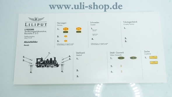 Liliput H0 L103300 Dampflok Gleichstrom analog Bild 5