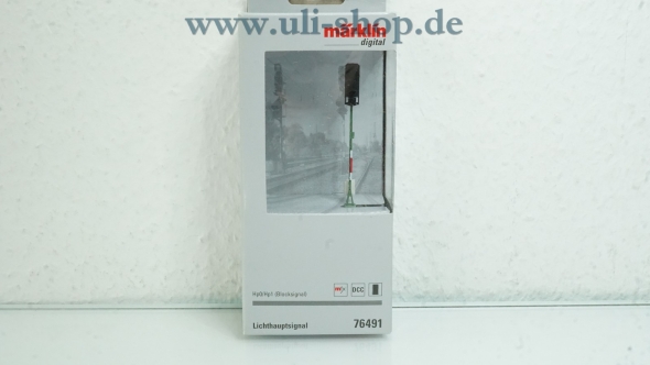 Märklin H0 76491 Signal Wechselstrom digital mfx Galeriebild - zum Vergrößern bitte auf das Bild klicken