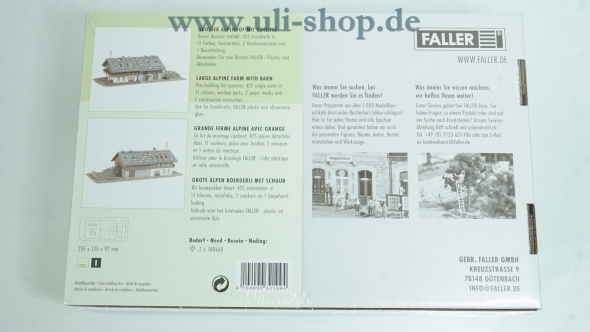 Faller N 232199 Modellhaus Bild 2