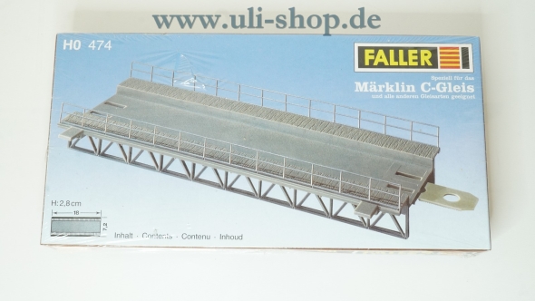 Faller H0 474 Modellhaus Galeriebild - zum Vergrößern bitte auf das Bild klicken