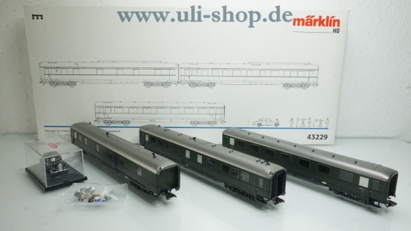 Märklin H0 43229 Wagenpackung Wechselstrom Galeriebild - zum Vergrößern bitte auf das Bild klicken