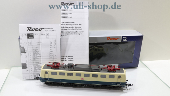 Roco H0 58544 E-Lok Wechselstrom digital Galeriebild - zum Vergrößern bitte auf das Bild klicken