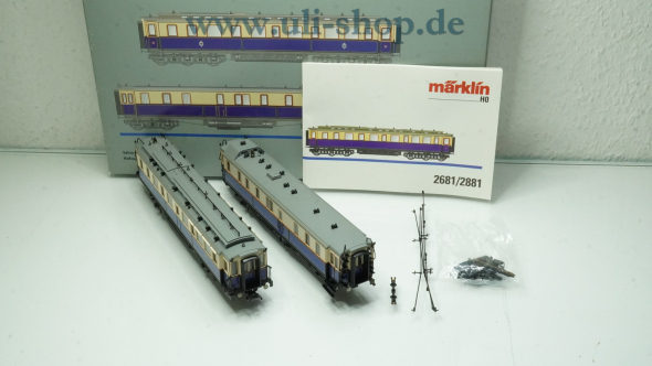 Märklin H0 2681 89265 Wagenpackung Wechselstrom digital Galeriebild - zum Vergrößern bitte auf das Bild klicken