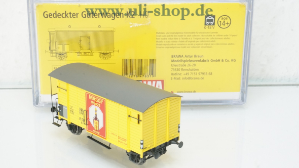 Brawa H0 47831 Güterwagen Wechselstrom Galeriebild - zum Vergrößern bitte auf das Bild klicken