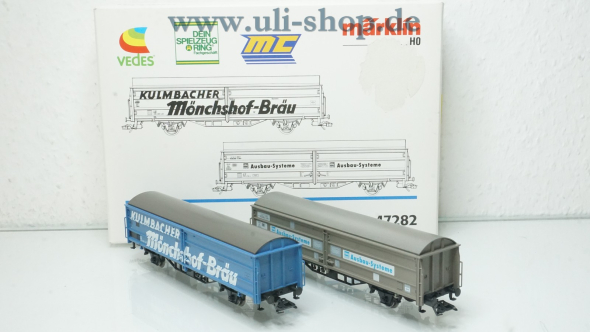 Märklin H0 47282 Wagenpackung Wechselstrom Galeriebild - zum Vergrößern bitte auf das Bild klicken