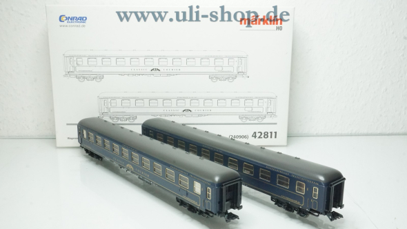 Märklin H0 42811 Wagenpackung Wechselstrom Galeriebild - zum Vergrößern bitte auf das Bild klicken