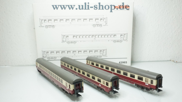 Märklin H0 42993 Wagenpackung Wechselstrom Galeriebild - zum Vergrößern bitte auf das Bild klicken
