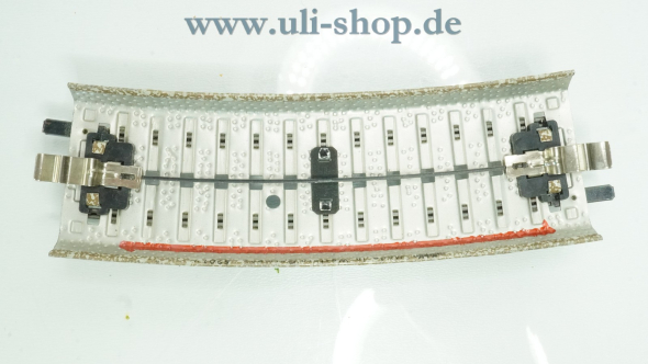 Märklin H0 5201 Gleismaterial M-Gleis gebogen Parallelkreis 1/2 Gleis 437,4 mm 15° neue Ausführung gebraucht