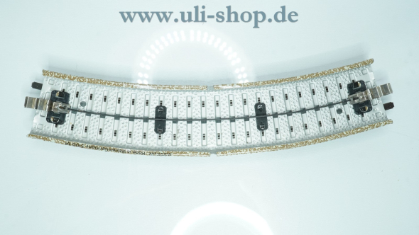 Märklin H0 5100 Gleismaterial M-Gleis gebogen 1/1 Normalkreis 360 mm 30° alte Ausführung wenig gebraucht