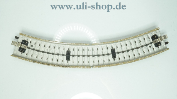 Märklin H0 5120 Gleismaterial M-Gleis gebogen 1/1 Industriekreis 282,6 mm 45° alte Ausführung wenig gebraucht