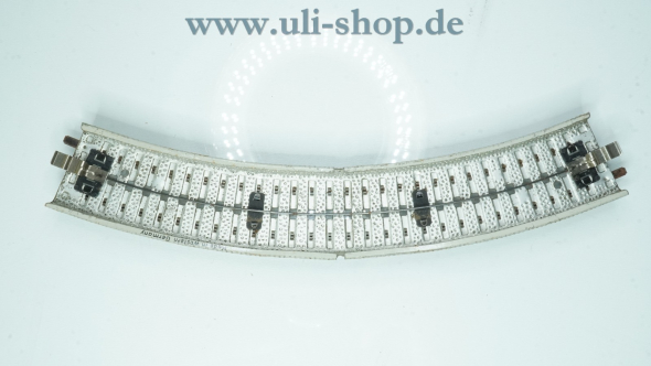 Primex H0 5089 Gleismaterial M-Gleis gebogen 1/1 Industriekreis R: 282,6 mm 45° alte Ausführung stark gebraucht Wechselstrom