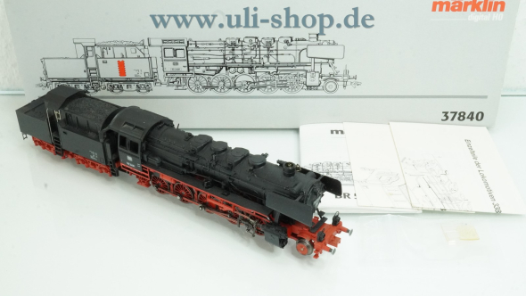 Märklin H0 37840 Dampflok Wechselstrom digital Galeriebild - zum Vergrößern bitte auf das Bild klicken