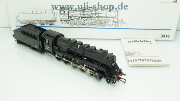 Märklin H0 3414 Dampflok Wechselstrom analog Galeriebild - zum Vergrößern bitte auf das Bild klicken