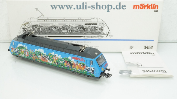 Märklin H0 3452 E-Lok Wechselstrom delta Galeriebild - zum Vergrößern bitte auf das Bild klicken