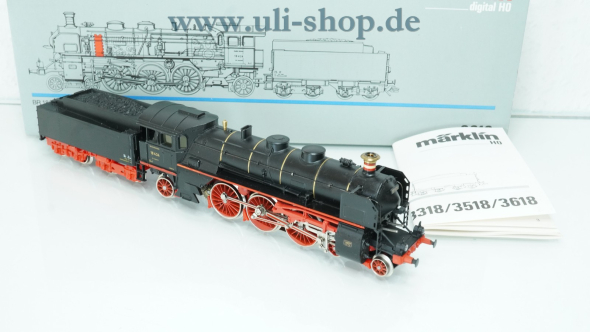 Märklin H0 3618 Dampflok Wechselstrom digital Galeriebild - zum Vergrößern bitte auf das Bild klicken