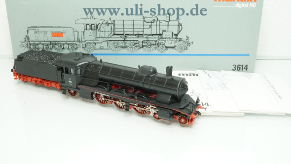 Märklin H0 3614 Dampflok Wechselstrom digital Galeriebild - zum Vergrößern bitte auf das Bild klicken