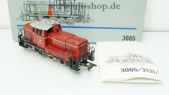 Märklin H0 3665 Diesellok Wechselstrom digital Galeriebild - zum Vergrößern bitte auf das Bild klicken