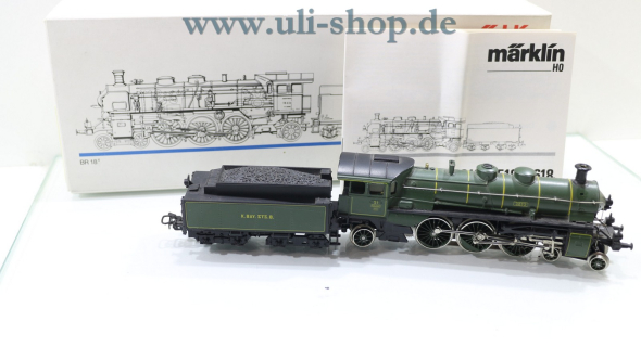 Märklin H0 3092 Dampflok Wechselstrom analog Galeriebild - zum Vergrößern bitte auf das Bild klicken