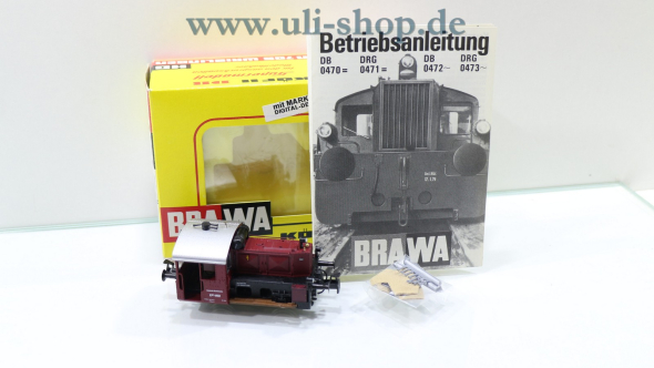Brawa H0 0474 Diesellok Wechselstrom digital Galeriebild - zum Vergrößern bitte auf das Bild klicken