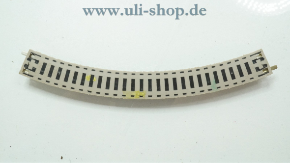 Fleischmann N 2120 Gleismaterial piccolo Gleis gebogen 1/1 R: 192 mm 45° gebraucht