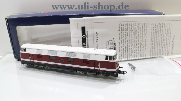 Gützold H0 35200 Diesellok Gleichstrom analog Galeriebild - zum Vergrößern bitte auf das Bild klicken