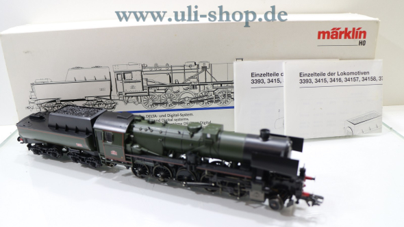 Märklin H0 34157 Dampflok Wechselstrom delta Galeriebild - zum Vergrößern bitte auf das Bild klicken