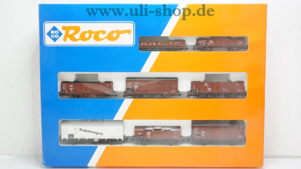 Roco H0 44003 Wagenpackung Gleichstrom Galeriebild - zum Vergrößern bitte auf das Bild klicken