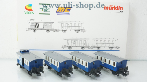 Märklin H0 40351 Wagenpackung Wechselstrom Galeriebild - zum Vergrößern bitte auf das Bild klicken