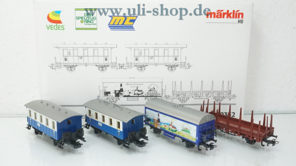 Märklin H0 40352 Wagenpackung Wechselstrom Galeriebild - zum Vergrößern bitte auf das Bild klicken