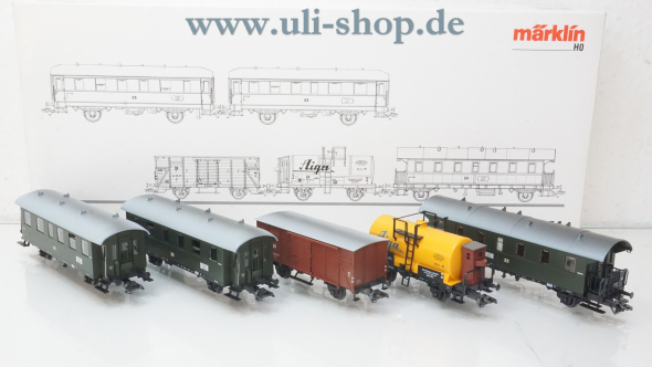 Märklin H0 42354 Wagenpackung Wechselstrom Galeriebild - zum Vergrößern bitte auf das Bild klicken