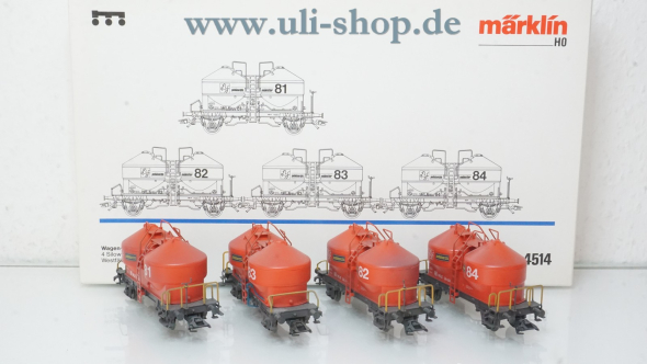 Märklin H0 4514 Wagenpackung Wechselstrom Galeriebild - zum Vergrößern bitte auf das Bild klicken